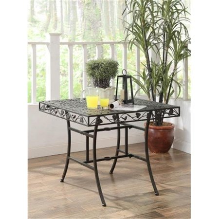 COMFORTCORRECT Ivy League SQ Dining Table; Mesa Brown CO743707